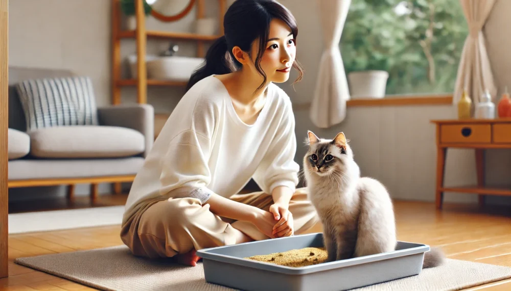 猫のうんちの色が黄土色の時は不健康のサイン？