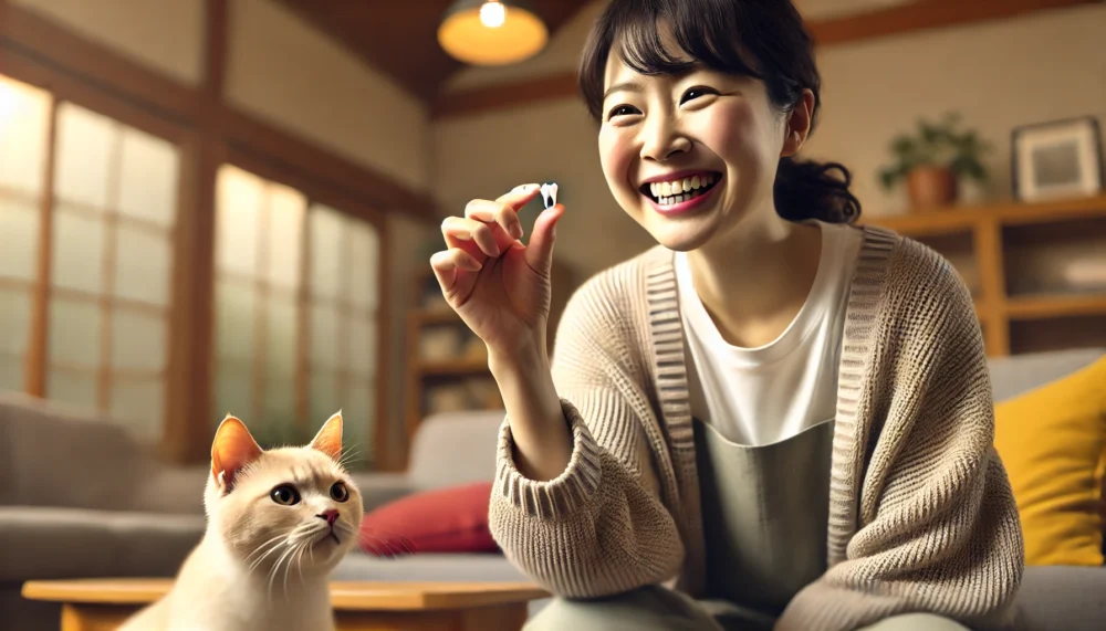 猫の乳歯を見つけてラッキーと言われる理由は？